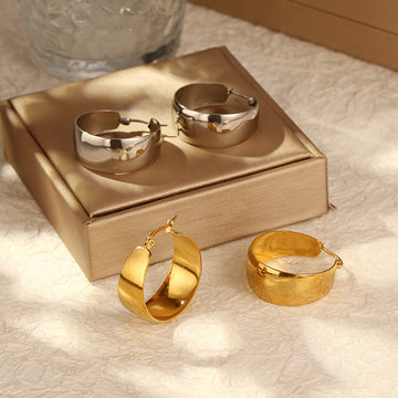 Advanced Sense Titanium Steel Earrings