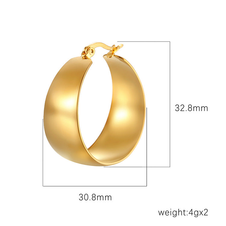 Advanced Sense Titanium Steel Earrings