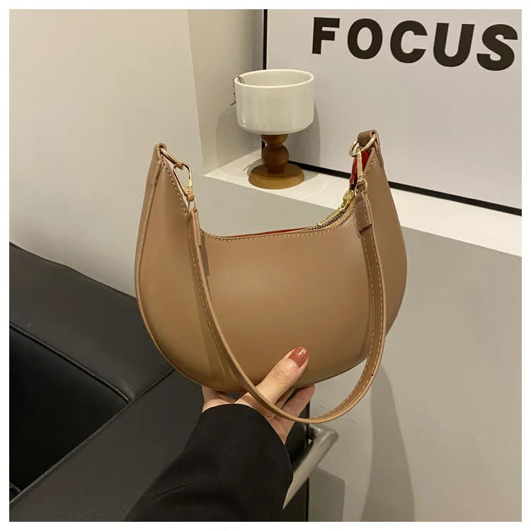 Arcelle Half-Moon Shoulder Bag