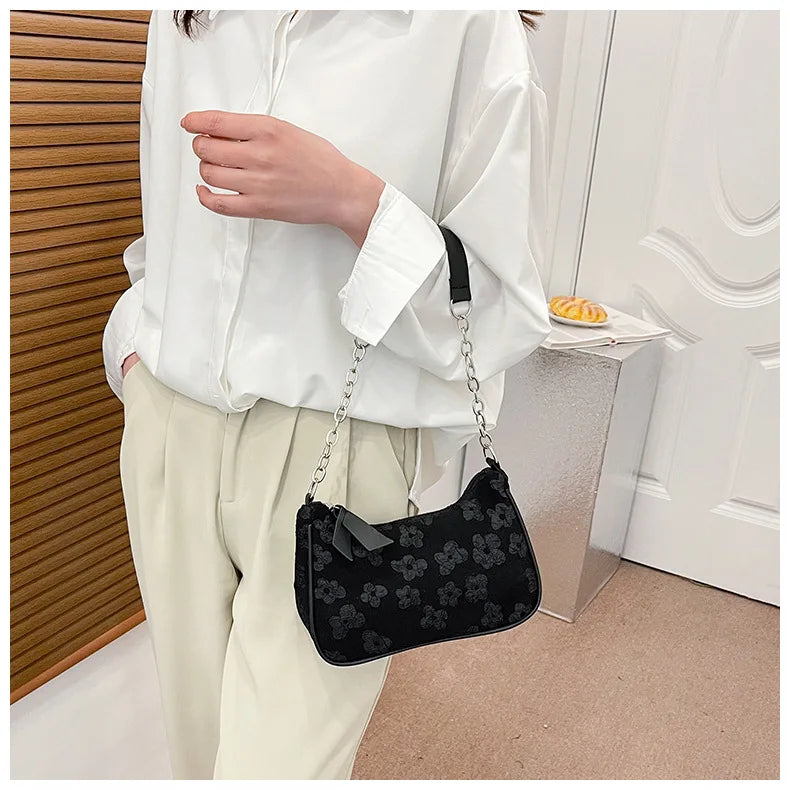 Florelle Patterned Shoulder Bag
