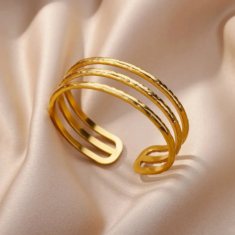 Aurelia Sculpted Cuff Bracelet