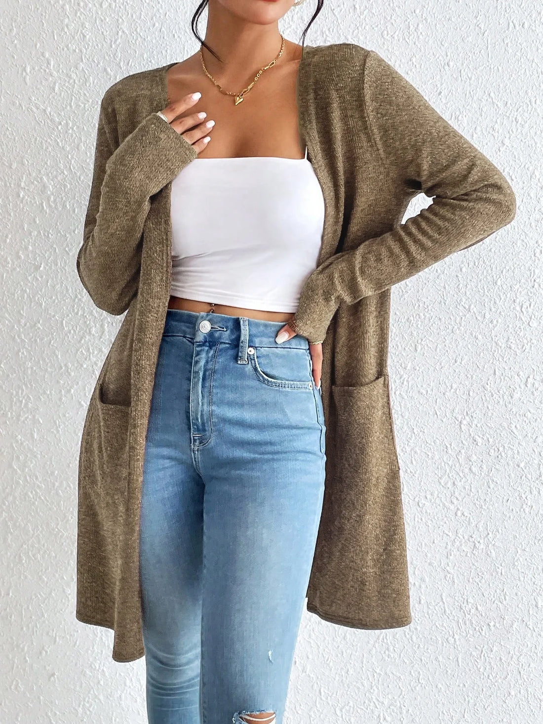 Sacca Longline Pocket Cardigan