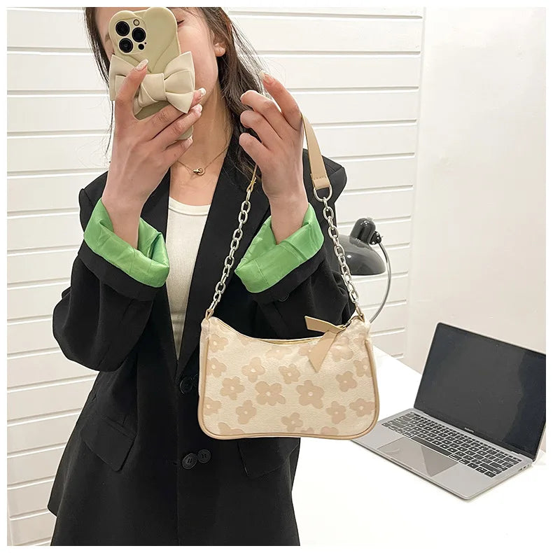 Florelle Patterned Shoulder Bag