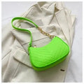 Chevra Felt Saddle Bag — Green