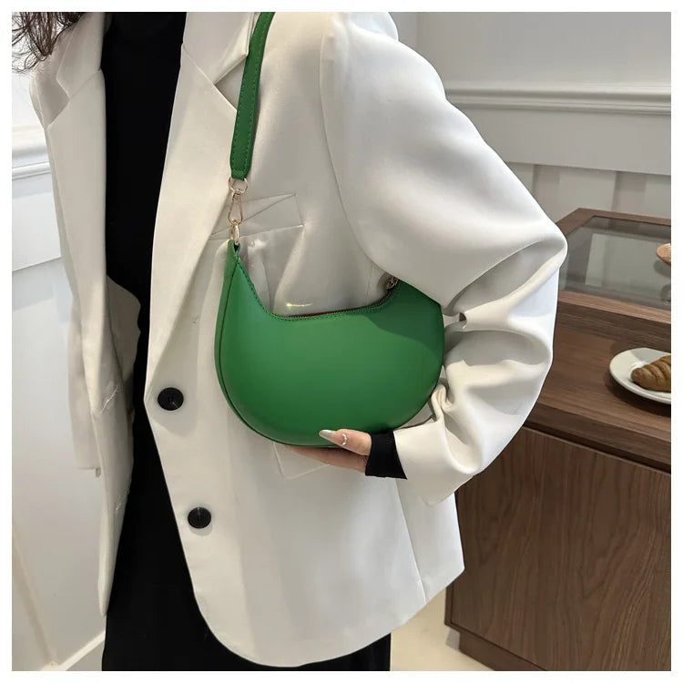 Arcelle Half-Moon Shoulder Bag