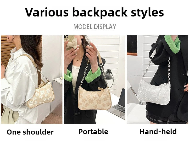 Florelle Patterned Shoulder Bag