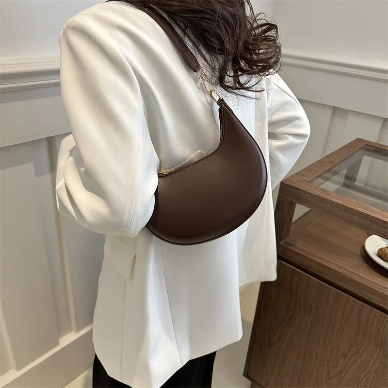 Arcelle Half-Moon Shoulder Bag