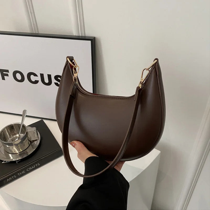 Arcelle Half-Moon Shoulder Bag