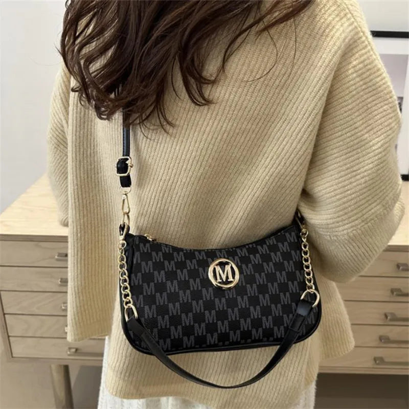 Mira Monogram Shoulder Bag