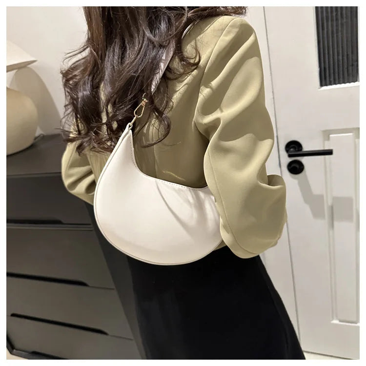 Arcelle Half-Moon Shoulder Bag