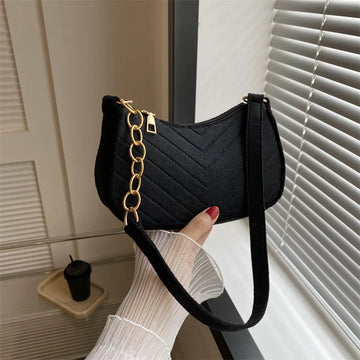 Chevra Felt Saddle Bag