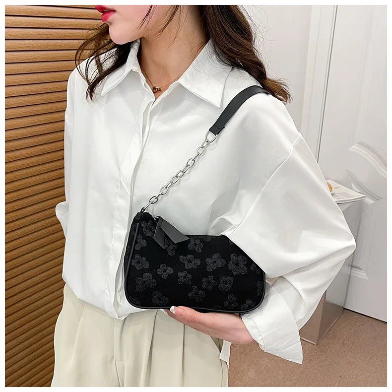 Florelle Patterned Shoulder Bag