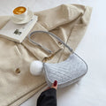 Chevra Felt Saddle Bag — Grey