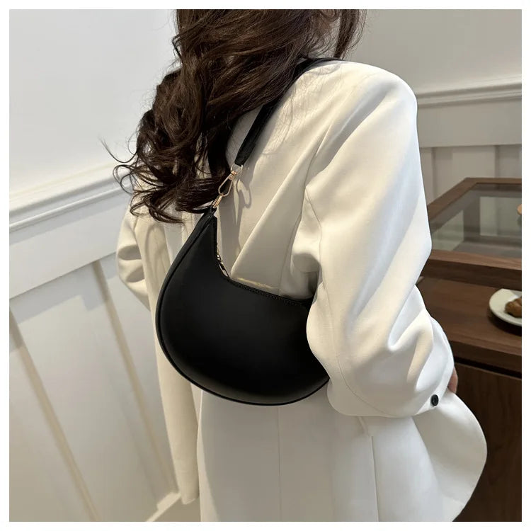 Arcelle Half-Moon Shoulder Bag