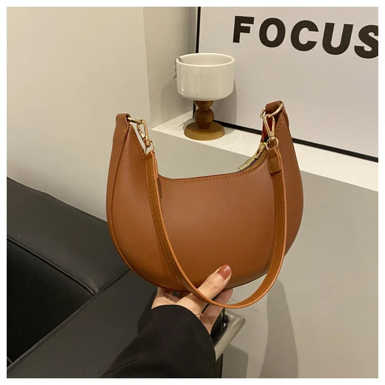 Arcelle Half-Moon Shoulder Bag