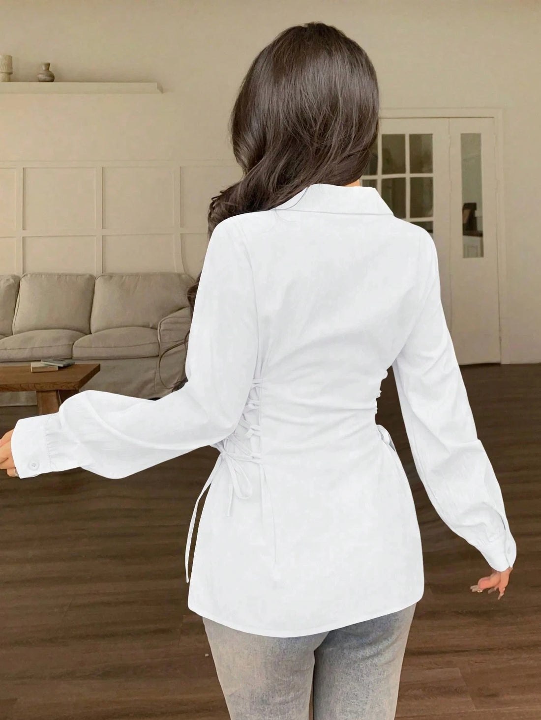 Crissa Side-Tie Shirt