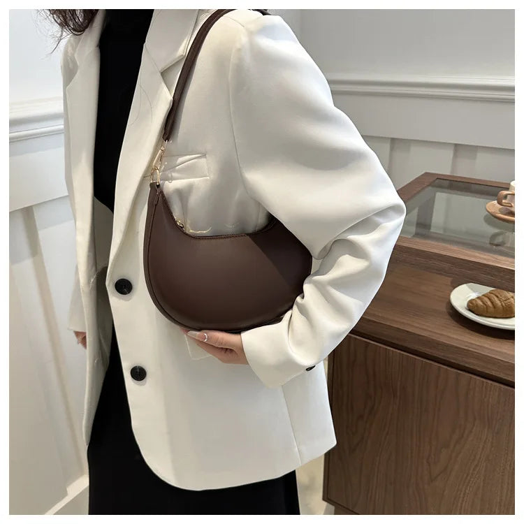 Arcelle Half-Moon Shoulder Bag