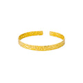Aurelia Sculpted Cuff Bracelet — Fine-Textured Cuff