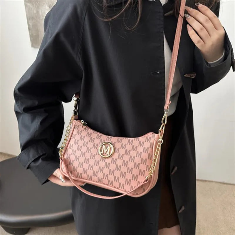 Mira Monogram Shoulder Bag