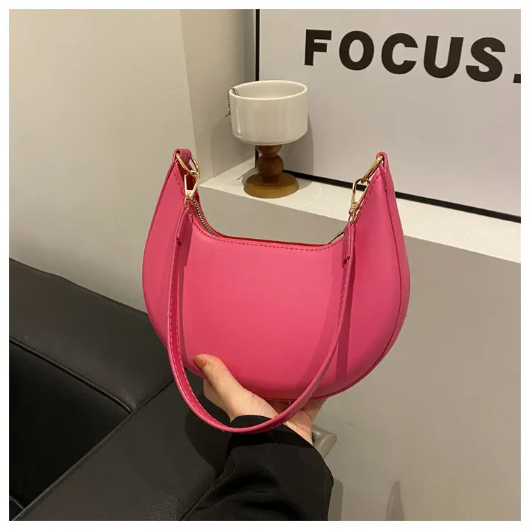 Arcelle Half-Moon Shoulder Bag