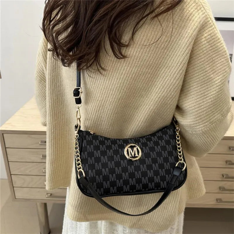 Mira Monogram Shoulder Bag