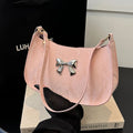 Ribbonette Shoulder Bag — Pink