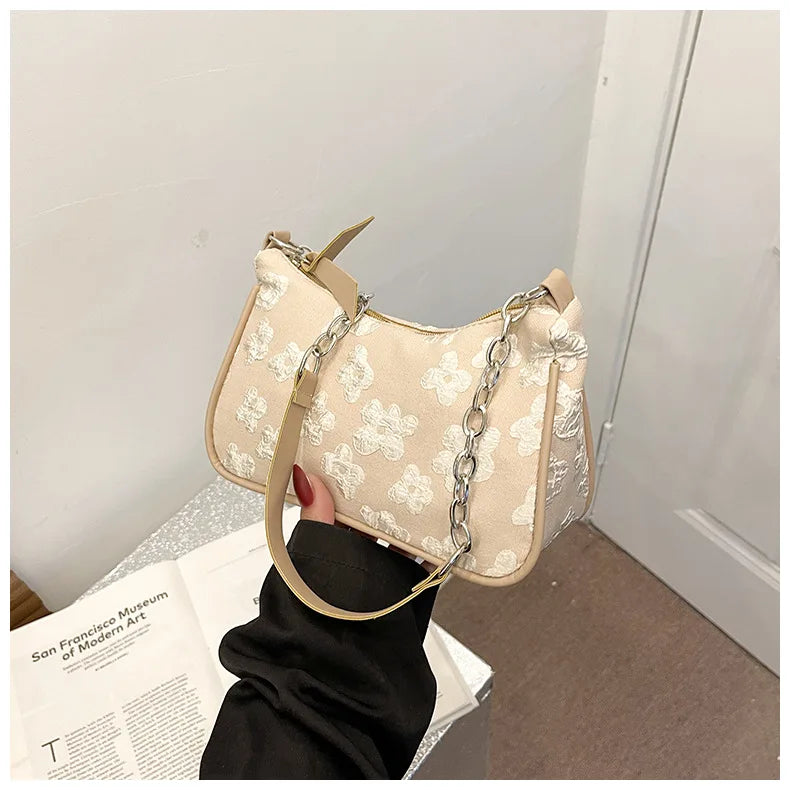 Florelle Patterned Shoulder Bag