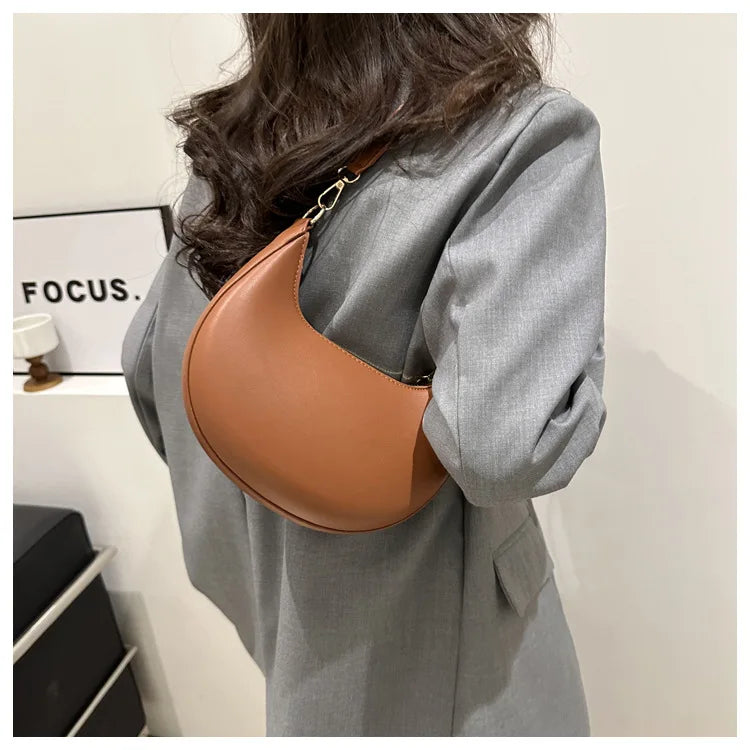 Arcelle Half-Moon Shoulder Bag