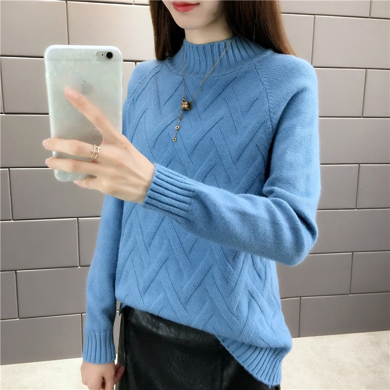 Turtleneck Jumper Pullovers