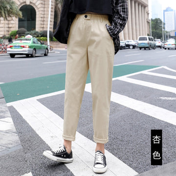 High waist Casual Pants