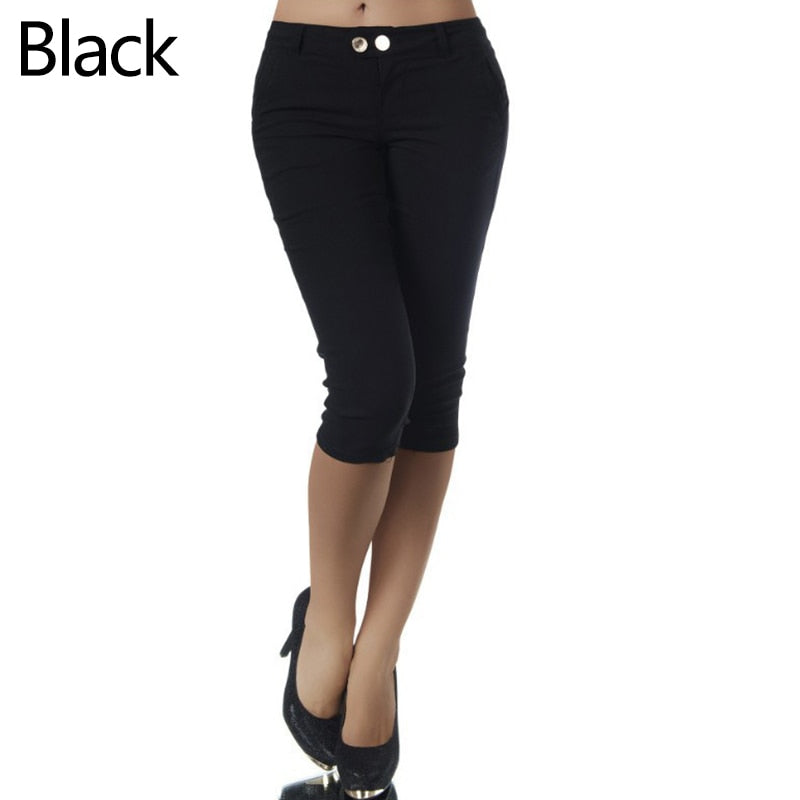 Pocket Button Skinny Pant