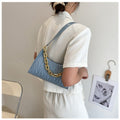 Glossy Structured Shoulder Bag – detail view 18