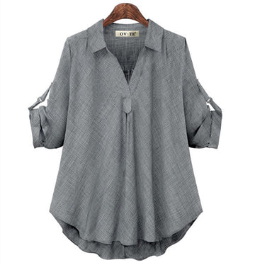 Short Sleeve Loose Summer Tops