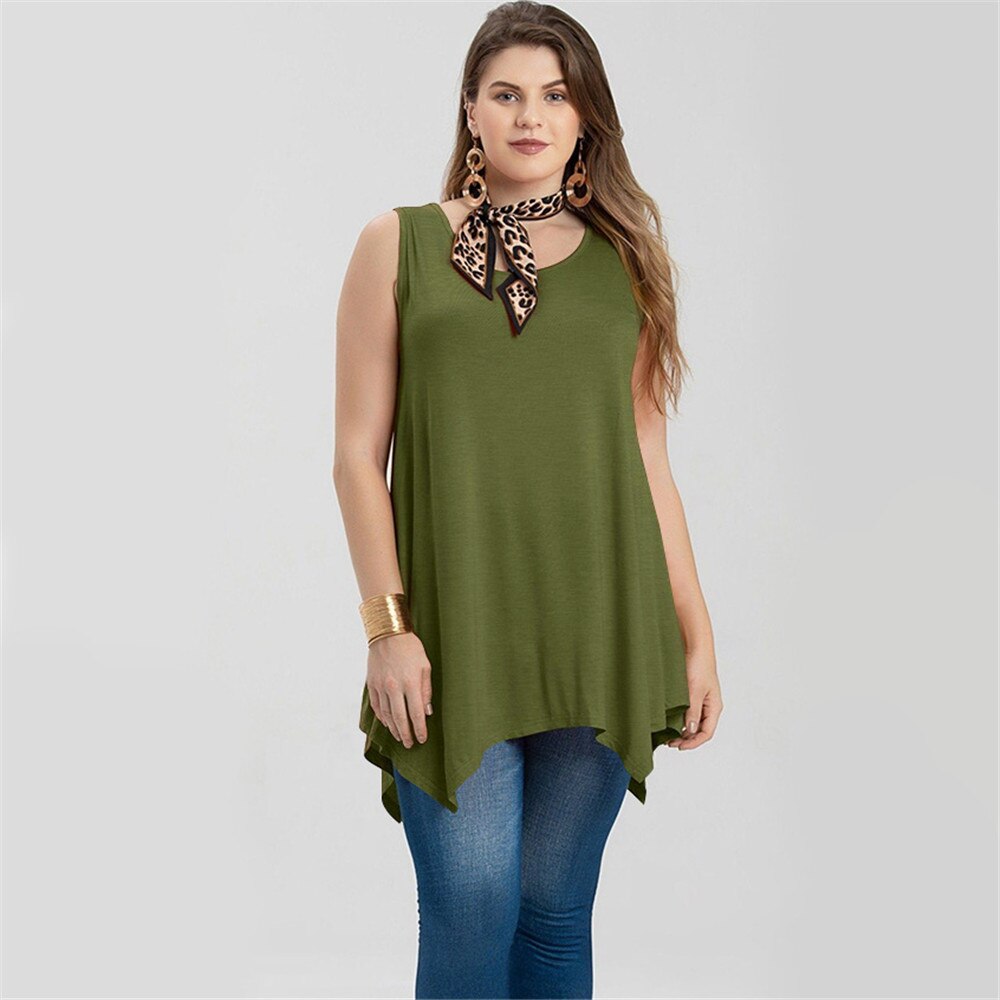 Casual Summer Tank Loose Tops