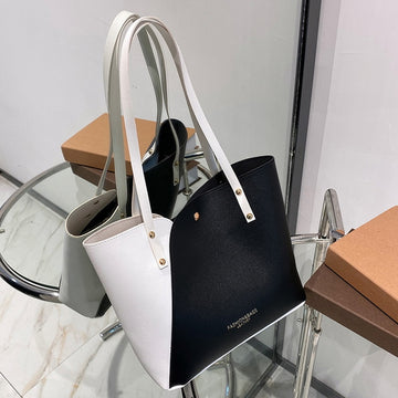 Large Pu Leather Tote Bag