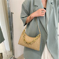 Glossy Structured Shoulder Bag – detail view 9