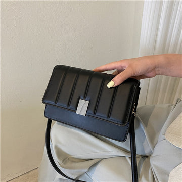 Simple Casual Embossed Trendy Bag