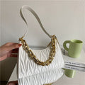 Glossy Structured Shoulder Bag – detail view 8