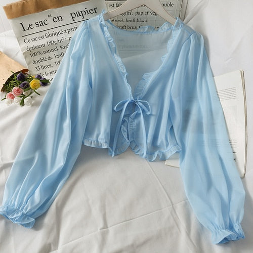 Casual Lace Blouse